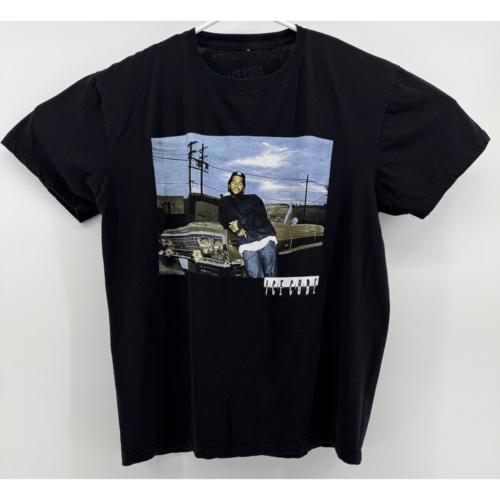 Ice Cube T-Shirt Black Graphic Size‎ Large West Coast